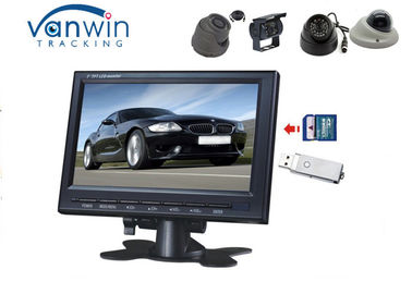 Monitor auto de Tft del coche, interfaz USB de la tarjeta del Sd en pantalla táctil del monitor LCD de Tft del coche