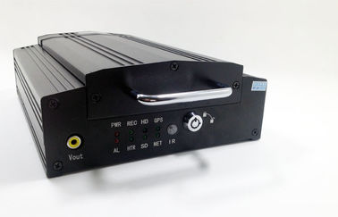 Canal DVR móvil a prueba de choques, coche móvil digital DVR H 264 de la tarjeta 4 de HDD y del SD