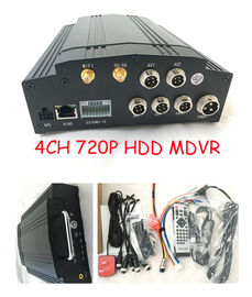 Sistema móvil de la cámara de Dvr del coche del equipo 4ch de Dvr del vehículo H.264 con 3g Gps Wifi