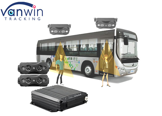 4CH APC 4G Bus Personas Contador MDVR Sistema para la gestión de la flota de autobuses