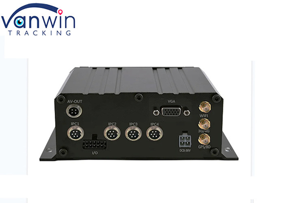 1080P MNVR GPS que sigue 4 el canal DVR móvil para la gestión de la flota de vehículos